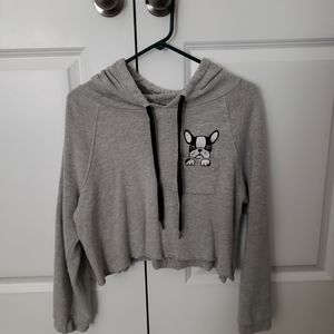 Cropped hoodie